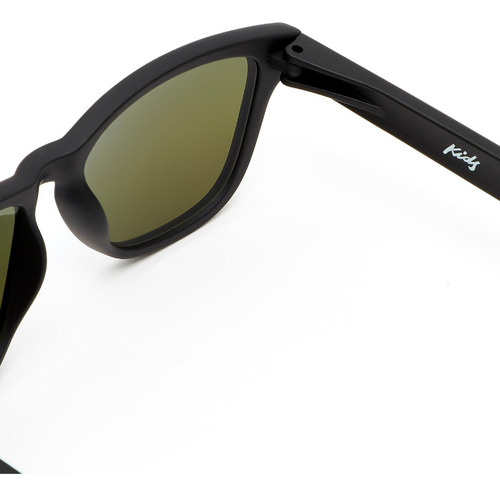 Lentes De Sol Hawkers - One Kids Para Niño Y Niña Diseño Negro/ Turquesa