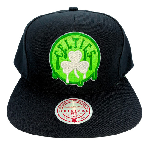Gorra Mitchell & Ness Boston Celtics Slime Drip Ajustable