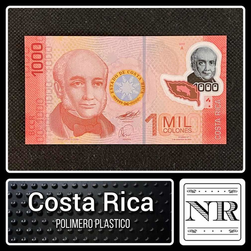 Costa Rica - 1.000 Colones - Año 2009 - P #274 - Plástico