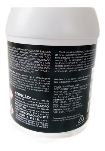 Fluido De Freio Dot 4 Original Motorcraft 500 Ml !!!