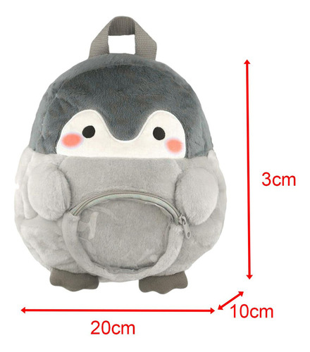 Mochila De Pingüino De Felpa, Bolsa De Hombro