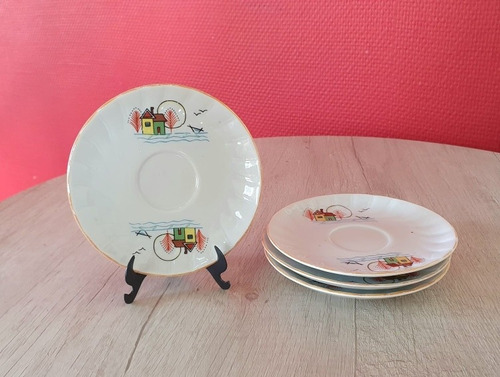 Platos De Porcelana Juego Chicos