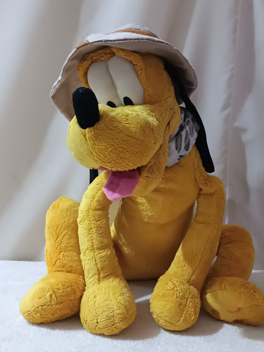 Peluche Pluto Perro De Mickey Mouse De 52 Cm Amarillo (Usado)