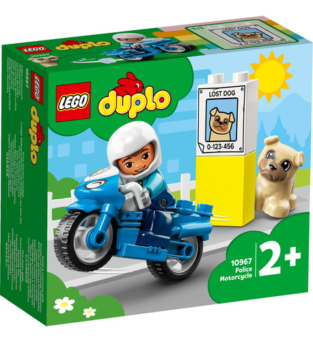 Lego Duplo - Moto De Policia - 10967