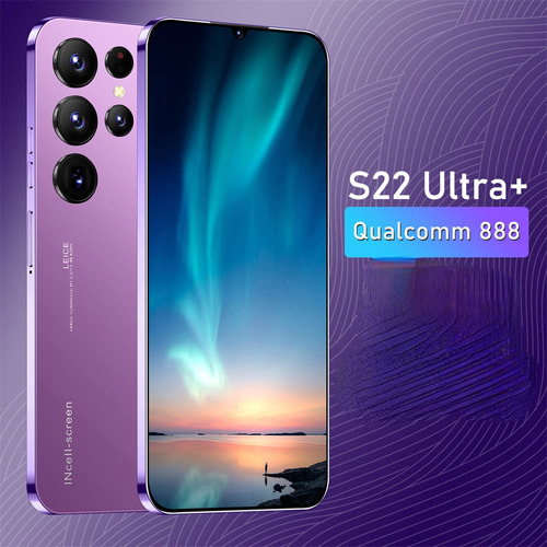 Smartphone S22 Ultra+ De 6.8 Pulgadas Con Android 8.1