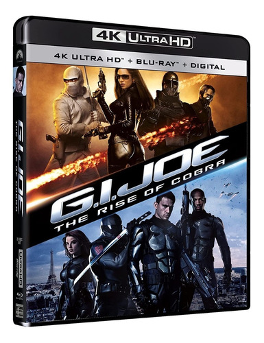 4k Ultra Hd + Blu-ray G. I. Joe The Rise Of Cobra