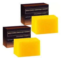 Comprar 4pcs Jabón Ácido Kójico Blanqueador Cúrcuma