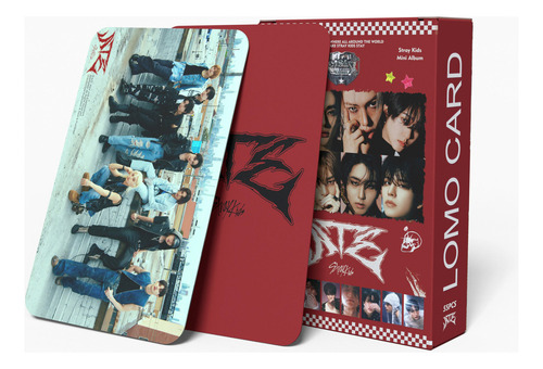 Nuevo Álbum De Straykids Kpop Peripheral Lomo Card Ate