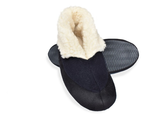 Imagen 4 de 5 de Pantuflas Mujer, Bota Térmica Suave Con Felpa Interior.