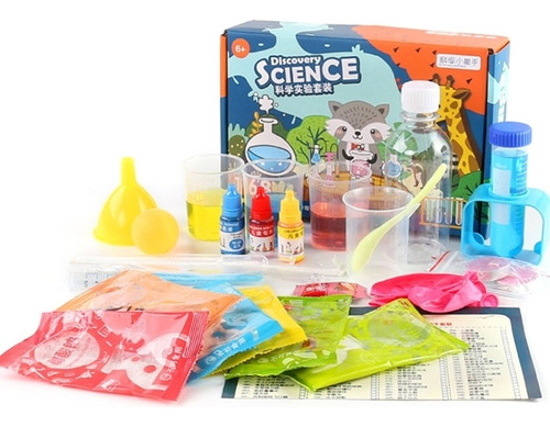 Set De Experimentos De Ciencias Químicas Para Niños - 168 Ex
