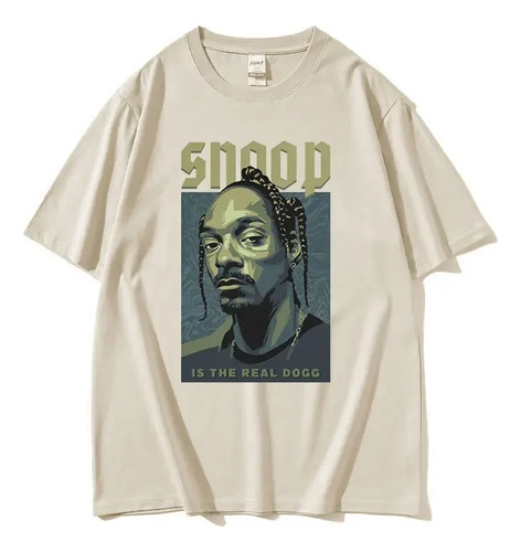 Camiseta De Algodón Con Estampado Gráfico Snop Dogg