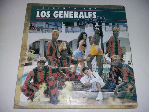 Lp Vinilo Disco Acetato Los Generales R& R Tremendo Cup