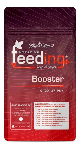 Powder Feeding Pk Booster Fertilizante Sales 125g - Plan-t