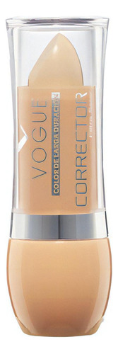Corrector Vogue Color De Larga Duración En Barra - 4.5gr Tono Natural