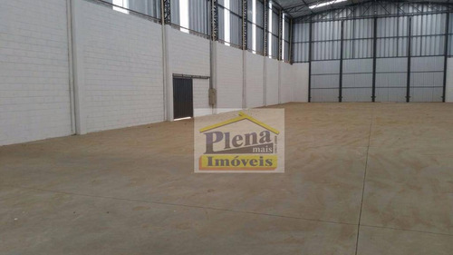 Barracão Comercial Para Locação, Vila Yolanda Costa E Silva, Sumaré. - Ba0141