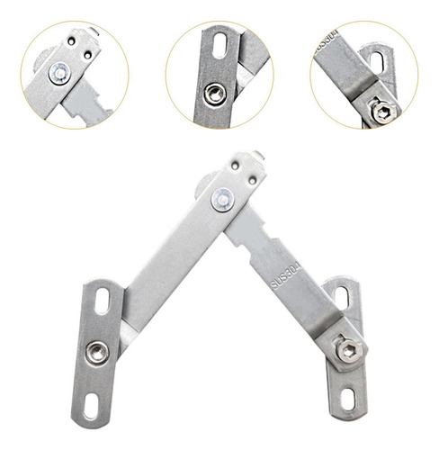 Fechadura De Faixa De Janela, Trava De 15,6 Cm X 15,5 Mm