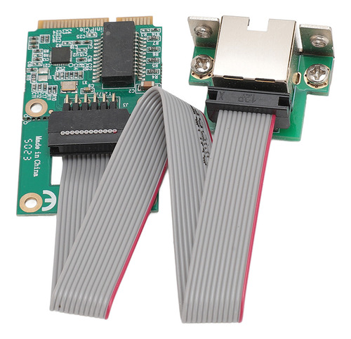 Mini Tarjeta Ethernet Pcie Gigabit 10 100 1000 Mbps (mitad C