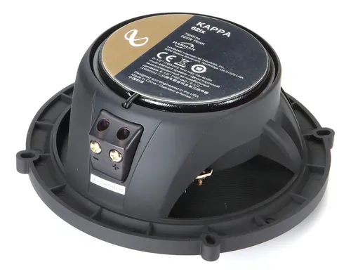 Infinity Kappa-62ix 6.5 Coaxial Car Speaker (pair) Bundle With 1 Rca Cable