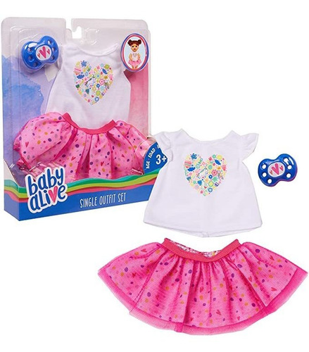 Alive Bebé - Conjunto De Camiseta Y Tutú Para Bebé, De Color