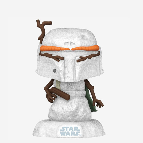 Boba Fett Hombre De Nieve Star Wars Navidad Por Funko Pop