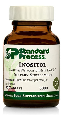 Inositol 90tab Standard Process - - Unidad a $2275