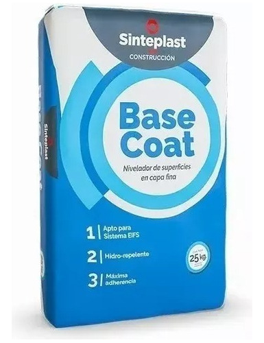 Base Coat X 25 Kg Sinteplast Steel Frame Nivelador Sup