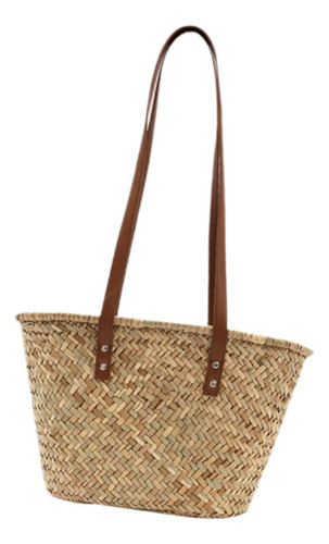Bolso Tejido Bolso Sólido Bolso De Mano Elegante, Para
