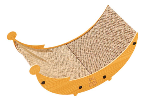 Cama Rascadora Para Gatos, Tumbona Para Gatos, Papel L Roble