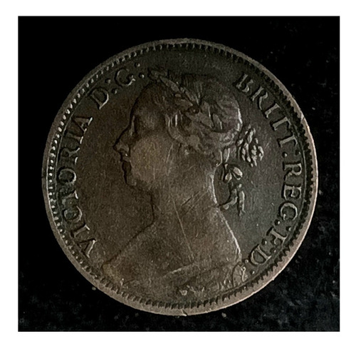 Gran Bretaña 1 Farthing 1883 Muy Bueno Km 753