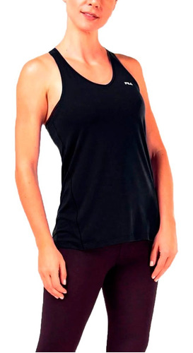 Musculosa Fila Training Mujer Basic Sport Negro Cli