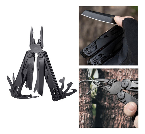 ` Alicates Multiherramienta Tijeras Plegables Navaja De