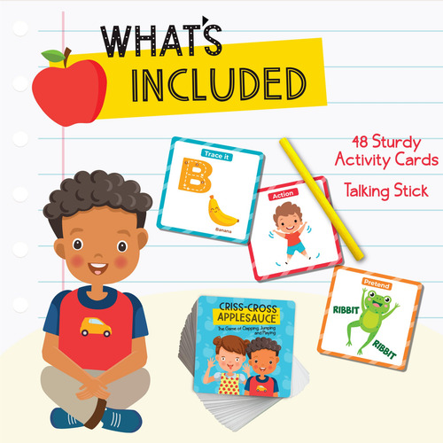 Juego Briarpatch Criss-cross Applesauce Para Niños De Preesc