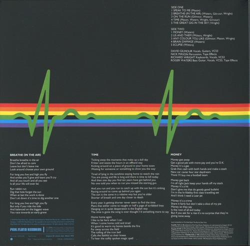 Imagen 8 de 9 de Vinilo Pink Floyd The Dark Side Of The Moon Nuevo Envío Grts