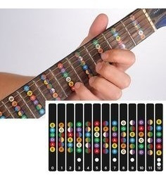 Sticker Guitarra Eléctrica Y Acústica