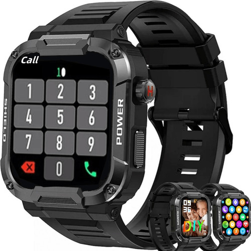 Smartwatch Mk66 Resistencia Al Agua Ip68 Exterior Resistente