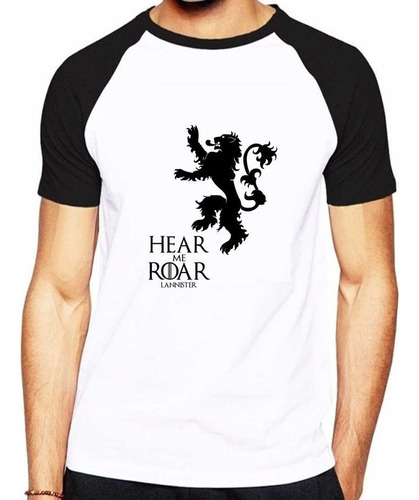 Remera Ranglan Game Of Thrones 100% Algodón Calidad 7