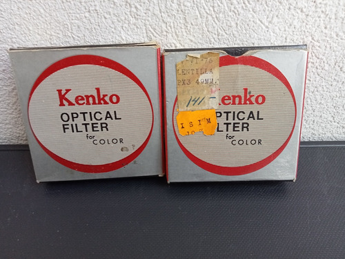 2 Filtros Ópticos Kenko 49.0s