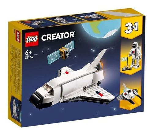 Kit De Construcción Lego 3 En 1 Transbordador Espacial 31134