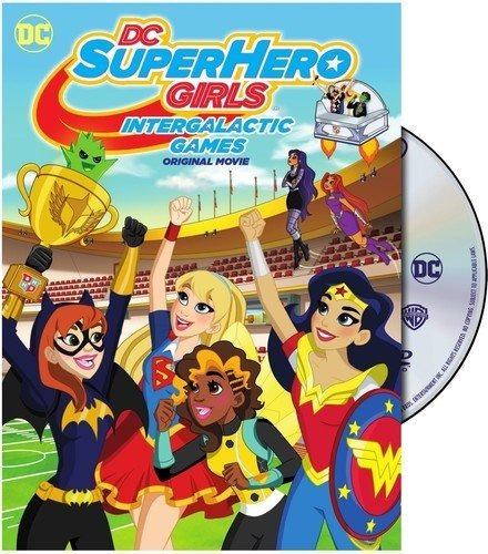 Dvd Superheroínas Dc: Juegos Intergalácticos