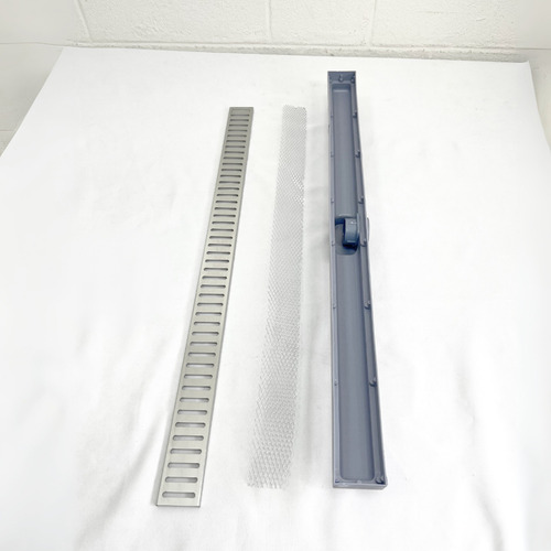 Ralo Banheiro Seca Box 5x70cm - Sifonado Grelha Inox