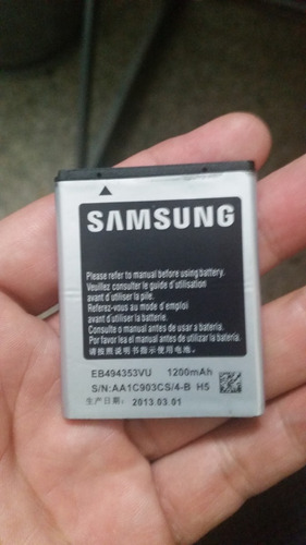 Bateria Pila Samsung Galaxy S5301 Pocket Plus Eb494353vu