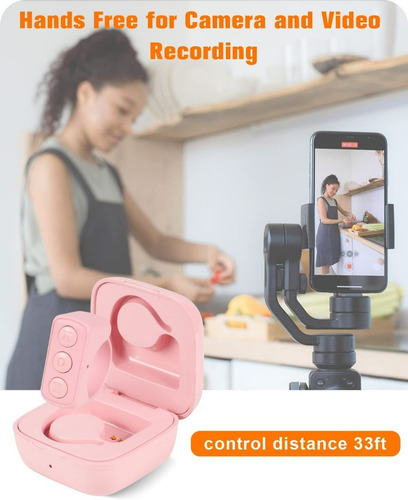 Tik Tok Control Remoto Bluetooth Cámara iPhone Anillo