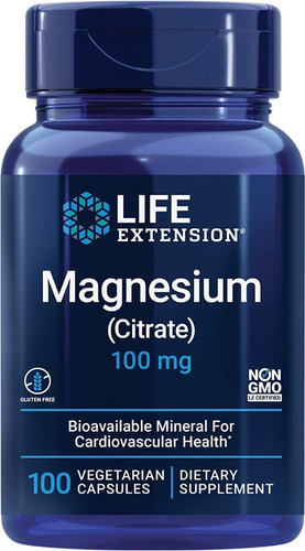 Citrato Magnesio Life Extensio - U - Unidad A $1289