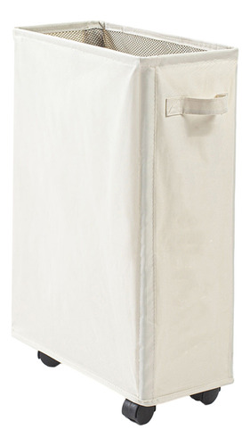 Cesto De Ropa Con Ruedas, Cesto De Ropa Enrollable Plegable