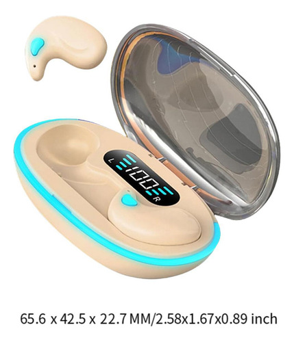 Auriculares Intrauditivos Para Trabajo, Amarillo Claro
