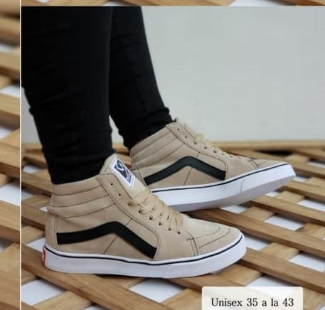 vans bota beige