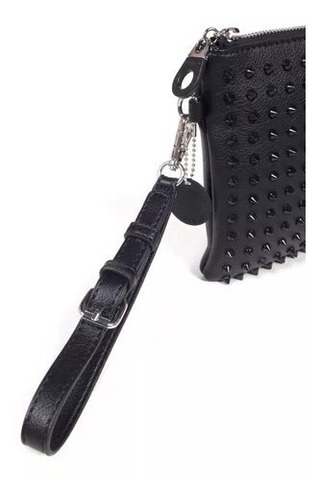Imagen 2 de 8 de Mini Bag Mujer Juanita Jo Nina 11091 Negro Pinches Noche