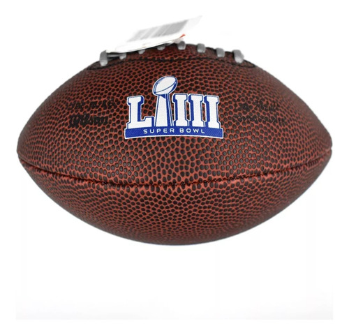 Balon De Futbol Americano Wilson Super Bowl 53 Micro Mini