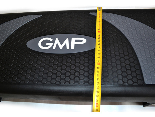 Step Banco Escalon Ejercicio 78 X 29 Cm Con 4 Modulos Gmp Color Negro