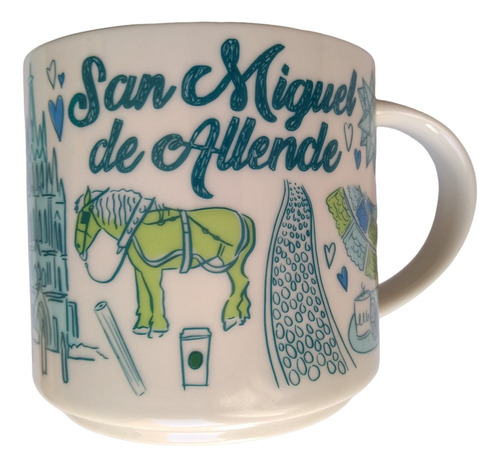 Taza Starbucks City Mug San Miguel Allende Mexico Been There